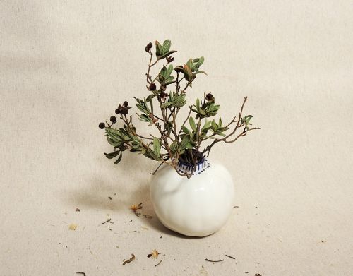 Florero de cerámica