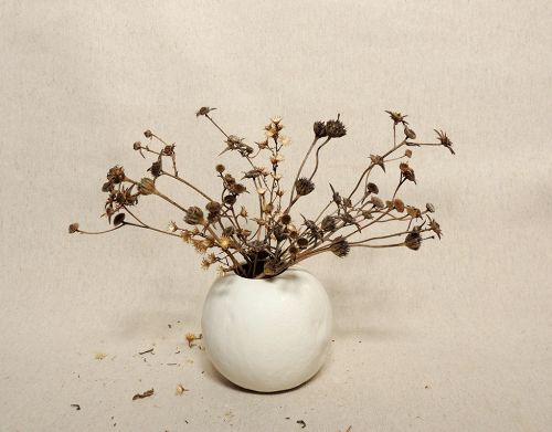 Florero de cerámica