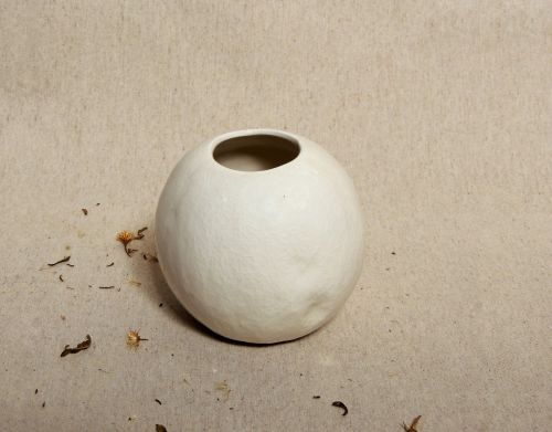 Florero de cerámica