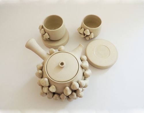 Juego de te de cerámica