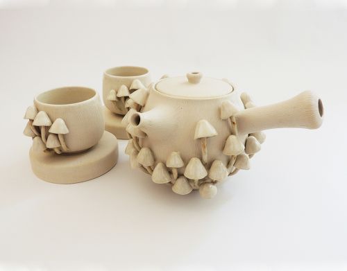 Juego de te de cerámica